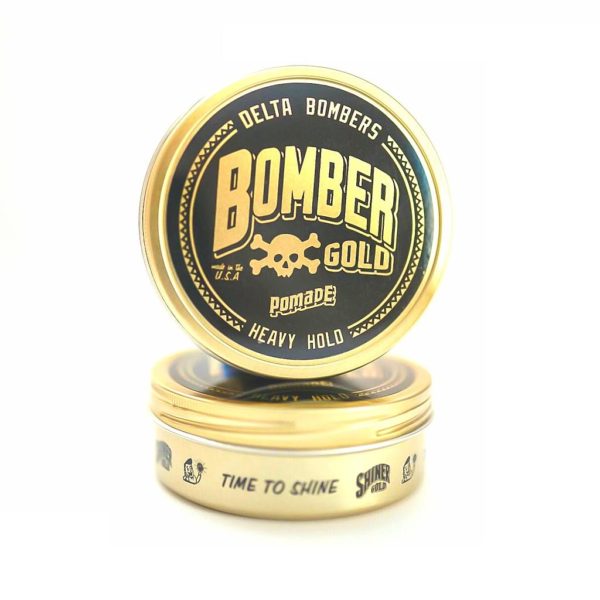 Shiner Gold Pomade Heavy Hold Delta Bombers Bourbon LTD (Large)